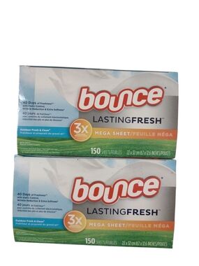 Bounce LastingFresh Mega Sheets - (2 Boxes)